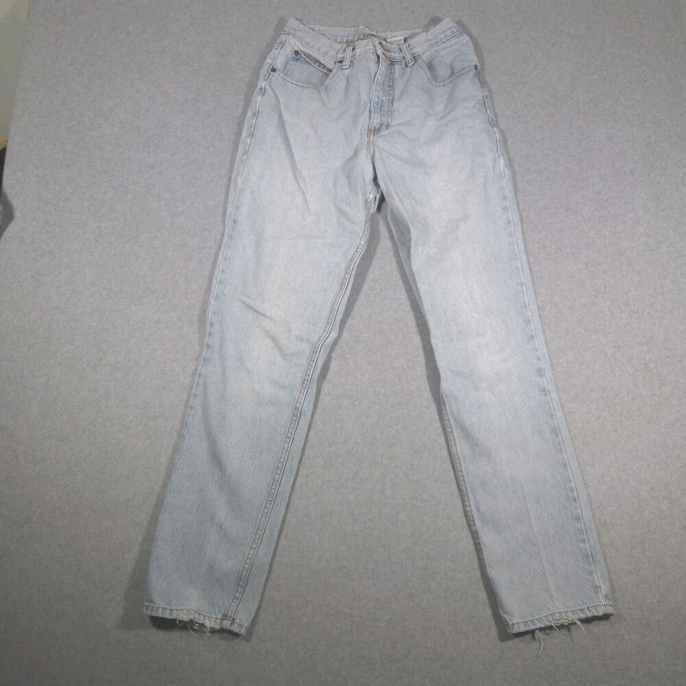 Vintage Fresno Jean Company Light Womens Size 7/8 High Rise Distressed Mom Jeans